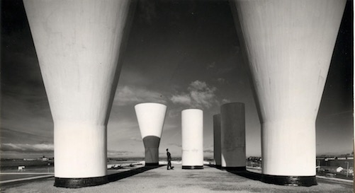 Funnels of the Engineering Research Station, Killingworth by Ryder and Yates