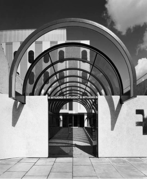 Studio 5 Entrance to Tyne Tees TV The Tube designed by Ryder and Yates